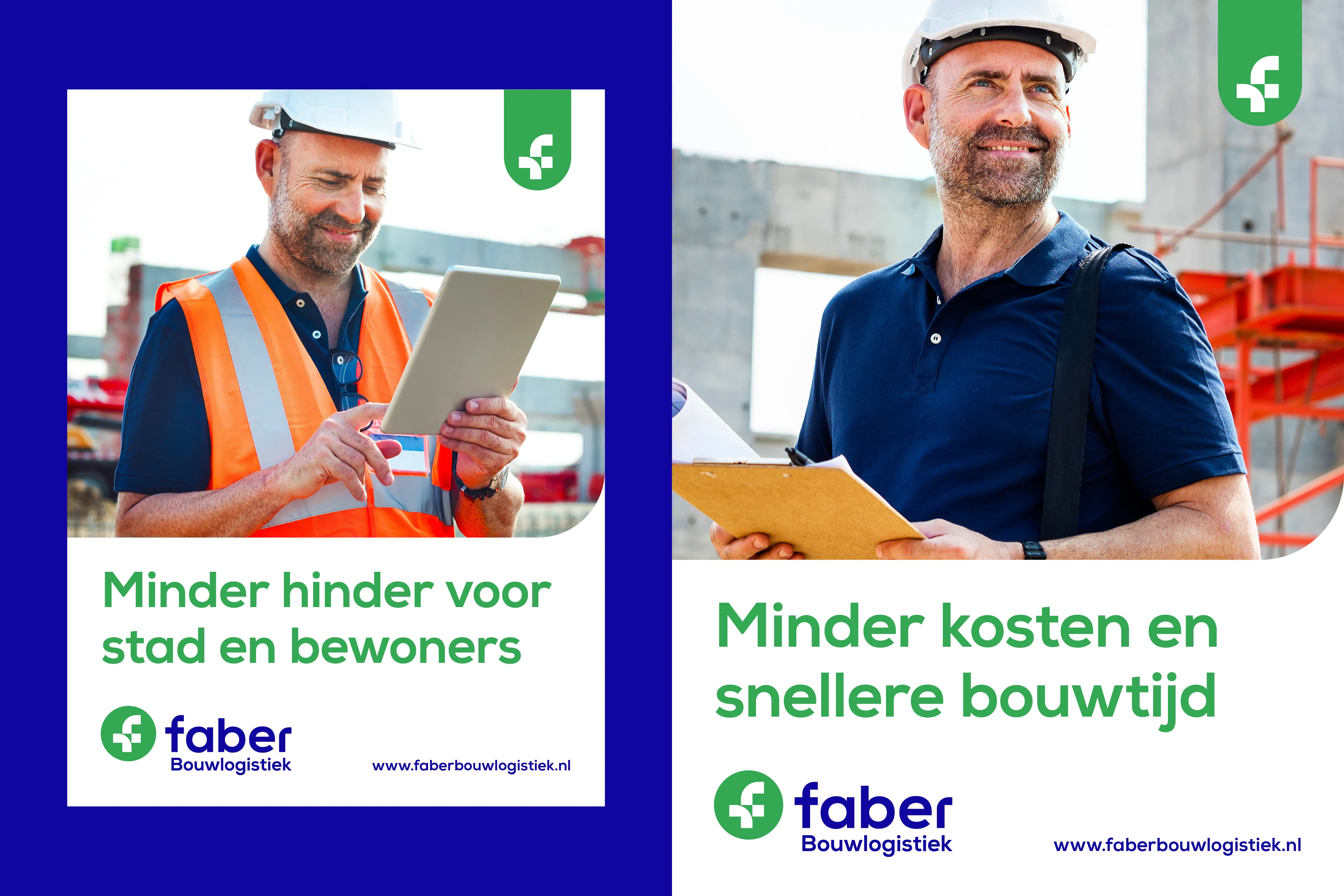 JOERUSH Faber Bouwlogistiek Logo Huisstijl