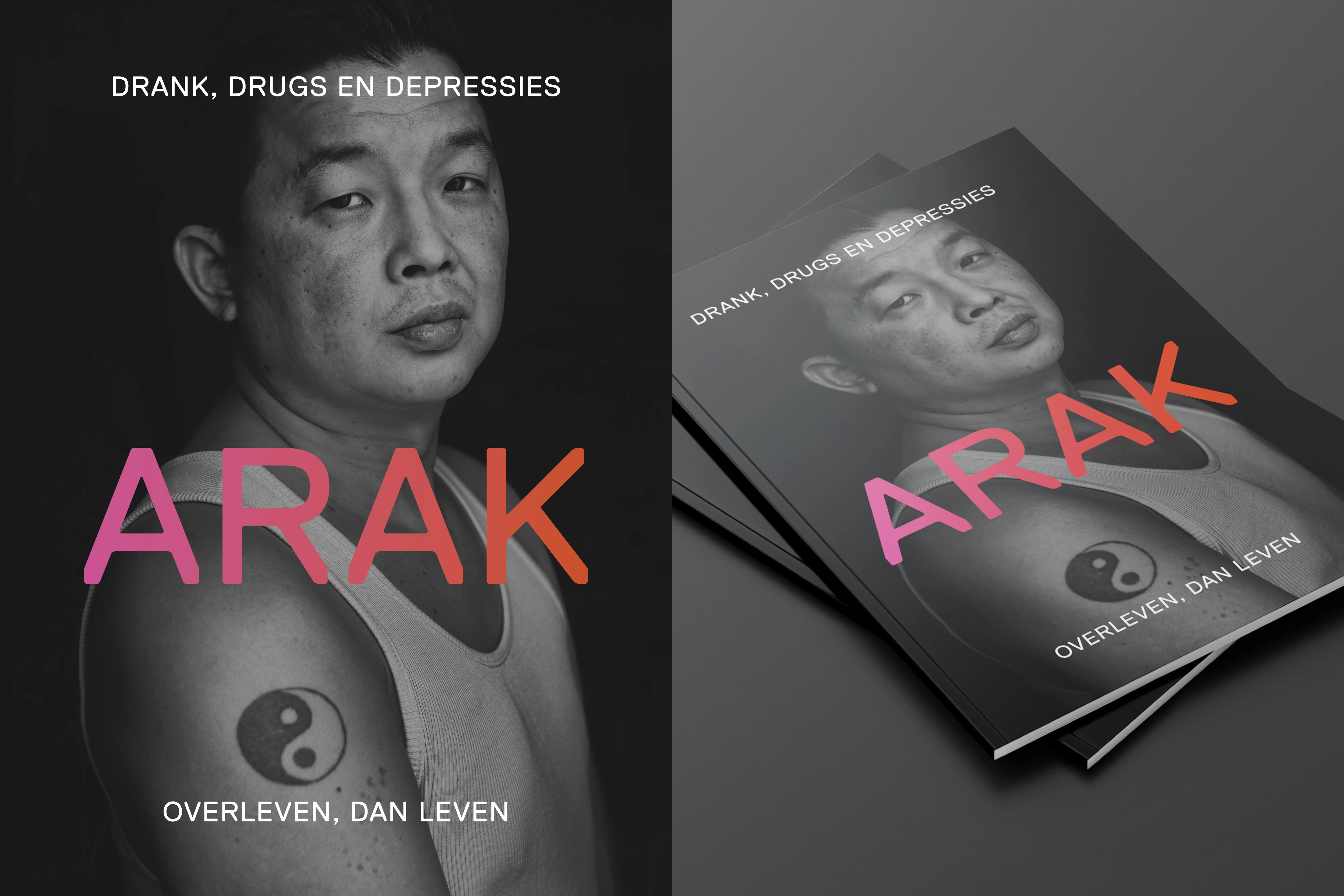 JOERUSH Archief Arak Boekontwerp Boekomslag