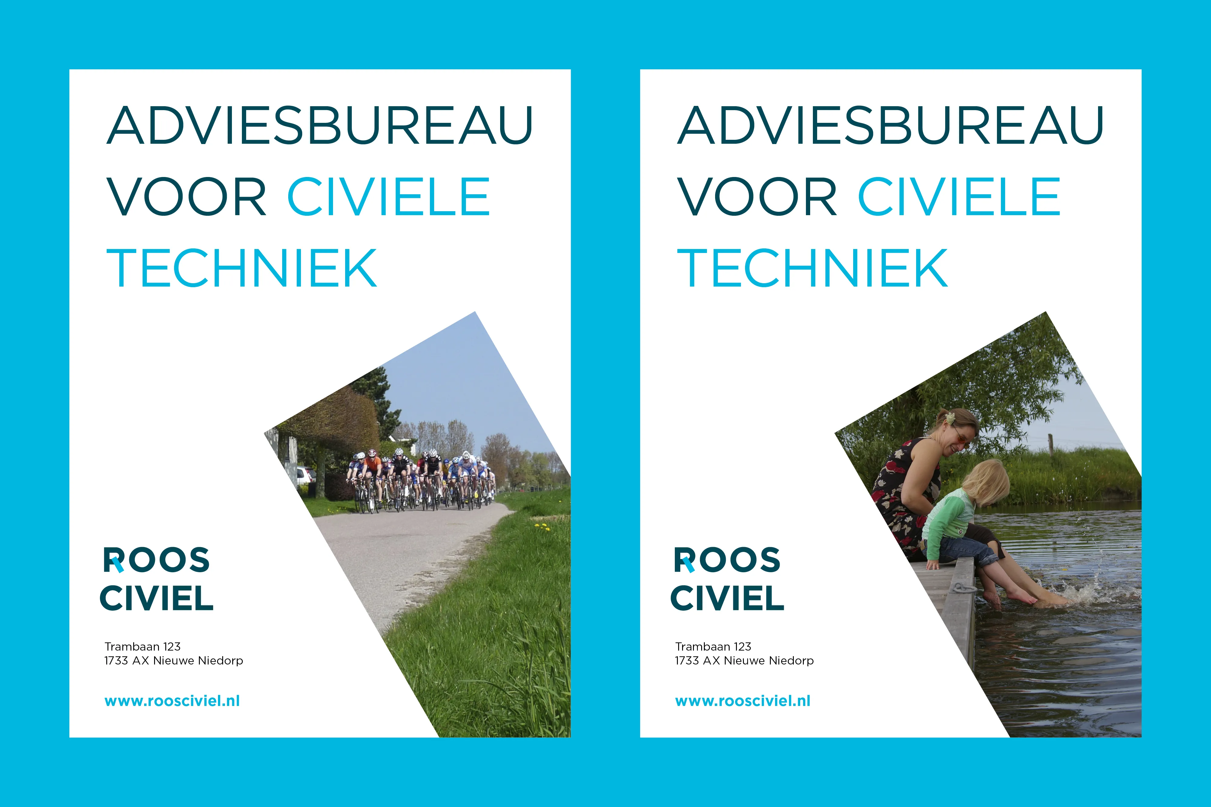 JOERUSH Roos Civiel Advertentie Huisstijl